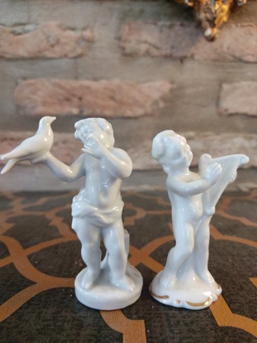 Antica coppia putti - coppia, di