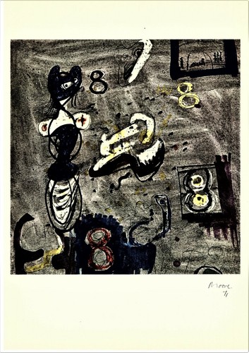 Henry moore numero - henry, 8"