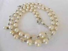 COLLANA JAPAN PIETRE IN LUCITE E PERLE