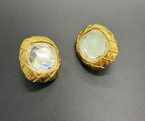 Orecchini chanel cristallo - orecchini,