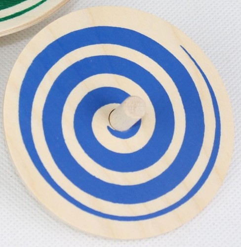 Giocattolo legno trottola - giocattolo, in