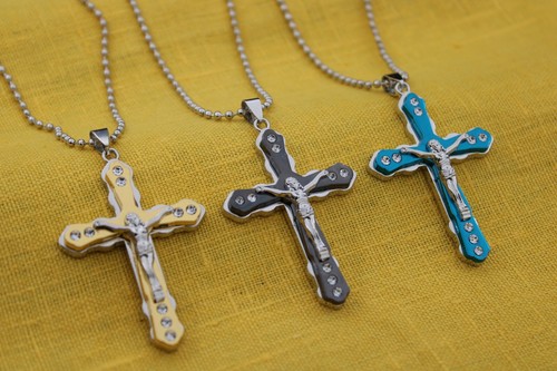 Collana croce religione - collana,