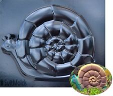 Stampo per calcestruzzo fai da te lumaca gradino pietra calcestruzzo cemento ...