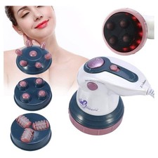 MASSAGGIATORE ANTICELLULITE VISO CORPO MASSAGGIO BODY SENSE ANTI CELLULITE ROSSO