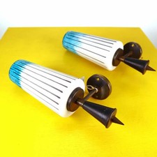 coppia di applique vintage in