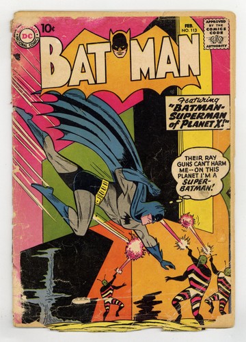 Batman 113 1958 - fr, 1°