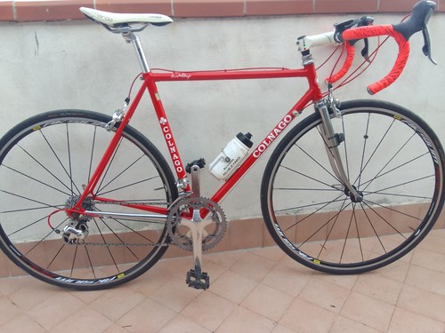 Bici corsa acciaio telaio - corsa,