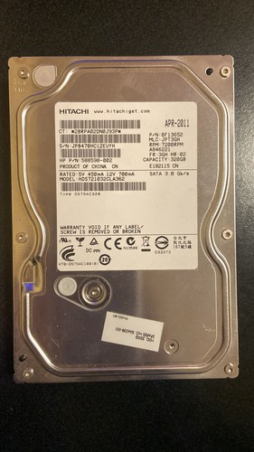Hard disk hitachi - 320, gb