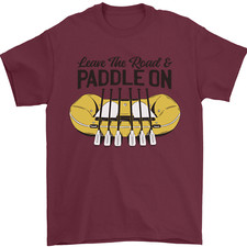 T-shirt uomo divertente paddle