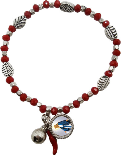 Bracciale rosso portafortuna