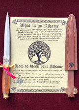Coltello rituale Athame albero