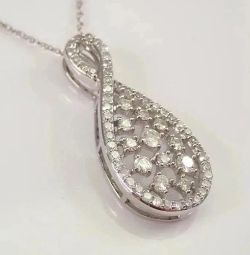 Ciondolo donna vera - , moissanite