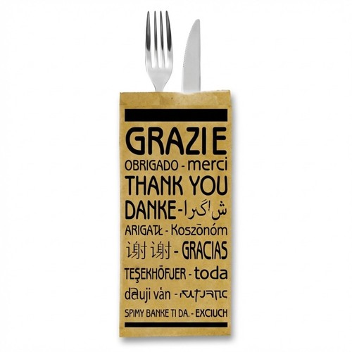 125 buste portaposate paglia - 125,
