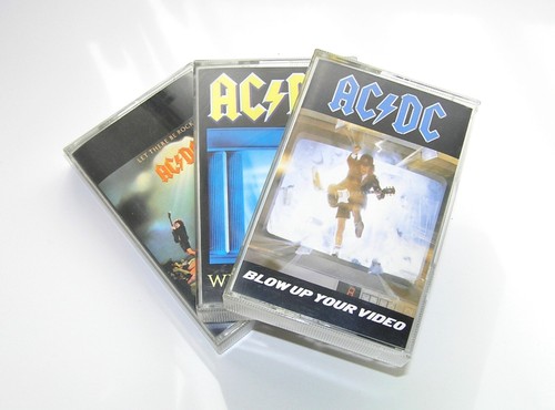 Lotto musicassette mc k7 - ac/dc,