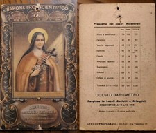 Barometro Scientifico 1933