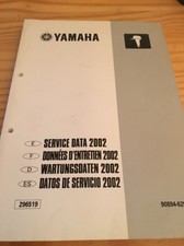 Yamaha Motore Fuoribordo Servizio Dati Manutenzione Revisione Tecnica 2002