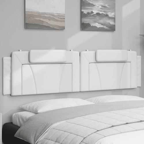 Vidaxl cuscino testiera bianco - vidaxl,