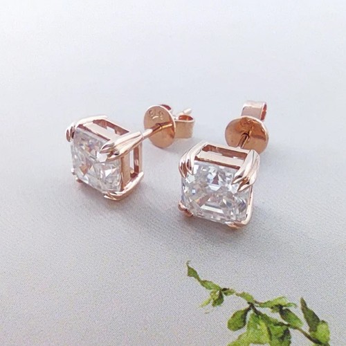 Borchie solitario argento - in,