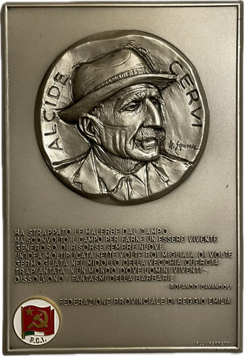 Targa commemorativa alcide - commemorativa,