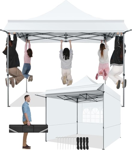 Gazebo pieghevole 3x3m hardtop - pieghevole,