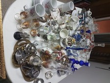 oggettistica varia in vetro, acciaio, bomboniere