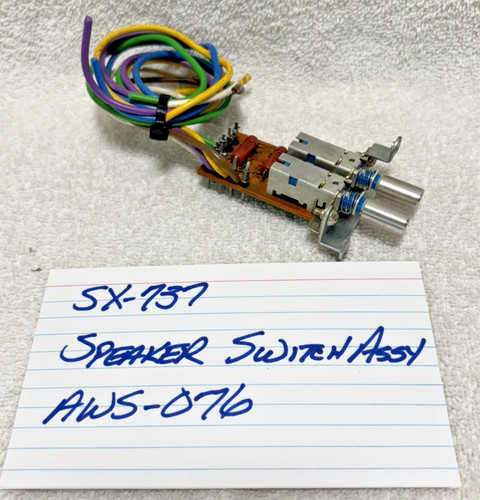 Pioneer 737 selettore - pioneer, sx-737