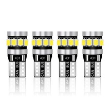 4pcs lampadine W5W t10 led canbus luce targa 6000k no error Auto Lampada 194 168
