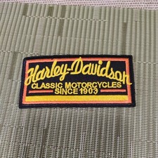 3” Embroidered Harley