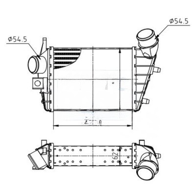 Intercooler per alfa - per, 156