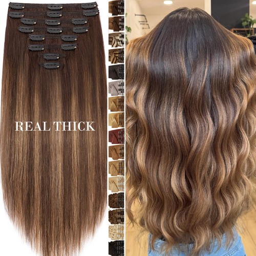 Thick clip balayage - in, full