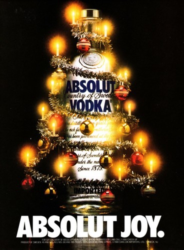 Vodka absolut joy - ad,