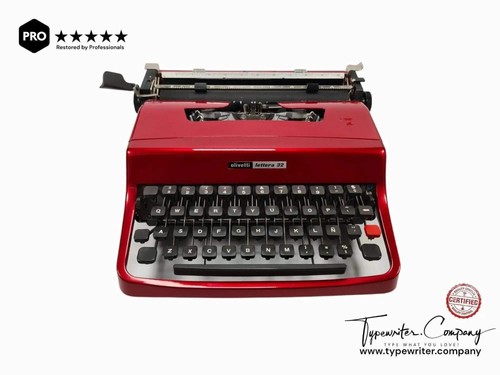 Olivetti lettera burgundy - olivetti,
