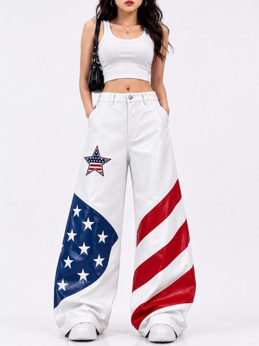 Pantaloni donna pelle - , di