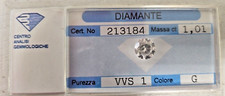DIAMANTE NATURALE ct.1,01 VVS1