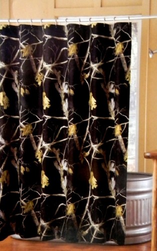 Tenda doccia mimetica nera - tenda,