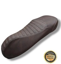 Coprisedile per Vespa Piaggio GTS 125 150 300 2014-2018 Marrone Scuro Opaco 