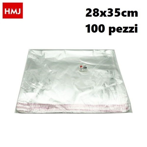100 sacchetti trasparenti - 100,