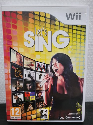 Let sing wii complet - sing, pal