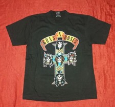 GUNS N'ROSES BLACK T-SHIRT L