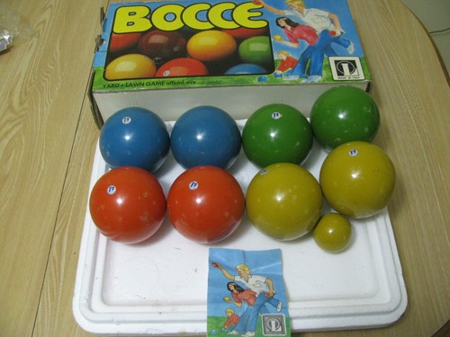 Set bocce vintage - bocce, e