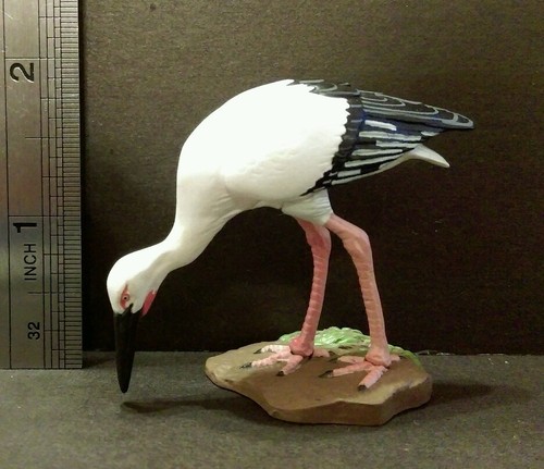 Rara figura uccellino - uccellino, cicogna
