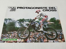 Cagiva WMX 125 et 250 de 1989 IT/UK Prospectus Catalogue Brochure Moto
