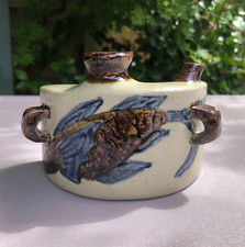 Vintage Stoneware Sake Hip