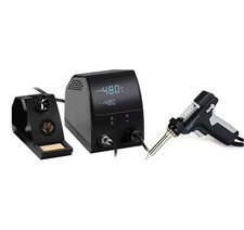 Stazione dissaldante aspira stagno ZD-8965 ESD 160°C-480°C 140W pistola 80w NUOV