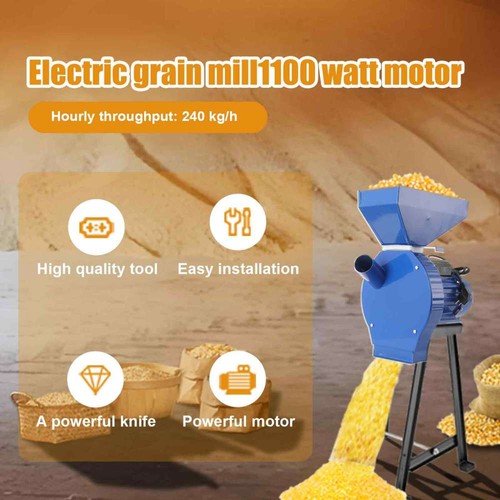 Macina cereali elettrico 1100w - cereali,