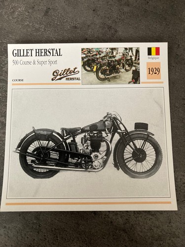 Carte fiche moto - carte,