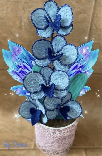 Orchidea uncinetto - orchidea,
