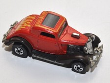 Hot Wheels auto 3-Window '34 Hot Rod 1979 Serie HiRakers assetto variabile rosso