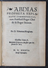 URBANUS RHEGIUS,ABDIAS