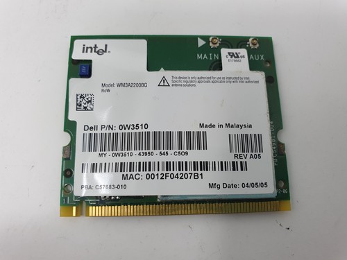 Scheda wifi intel pro wireless - scheda,
